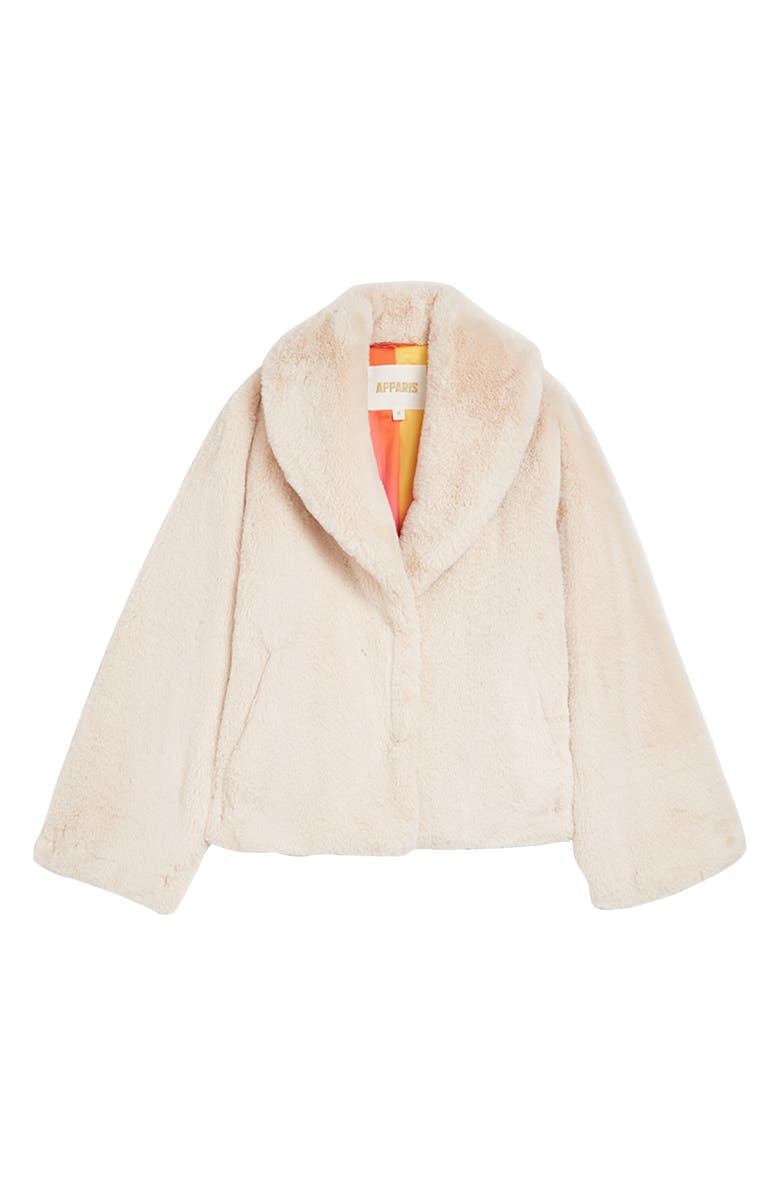 Apparis Fiona Faux Fur Jacket, Alternate, color,