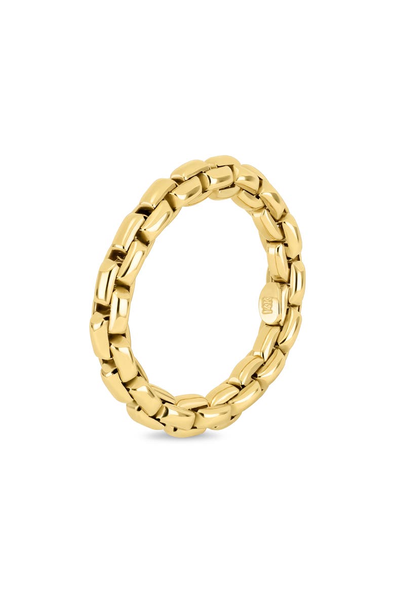 14k Gold Box Chain Ring, Alternate, color, 14K YELLOW GOLD