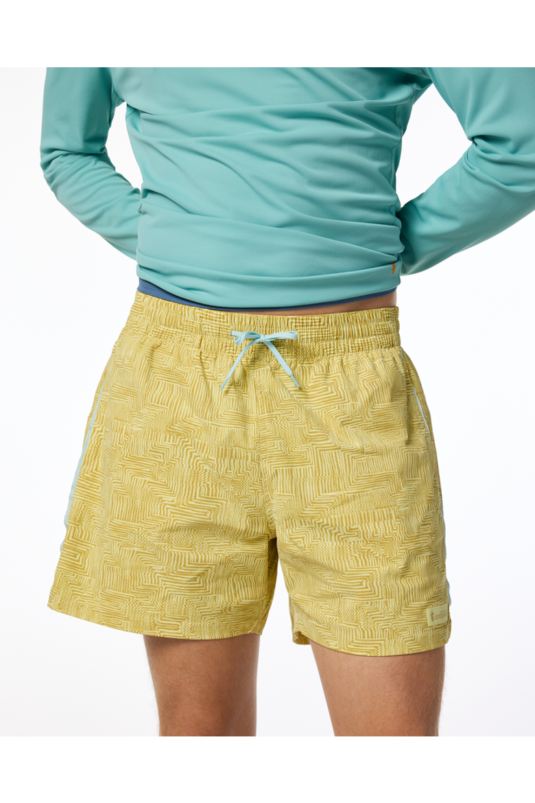 Brinco 5" Short - Print - Men's, Alternate, color, Zen Garden Honeydew