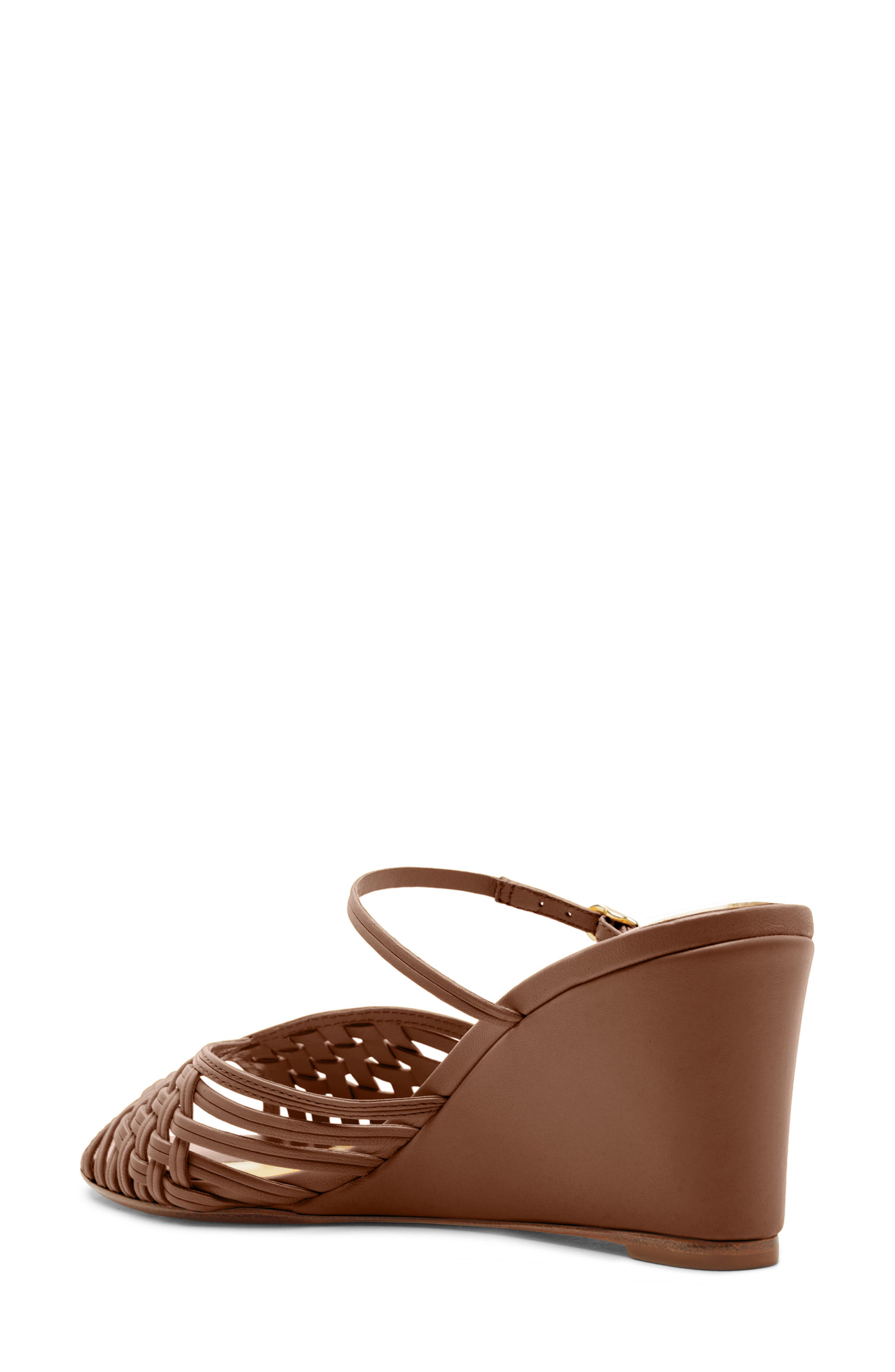 Lilian Woven Wedge Slide Sandal - image 4