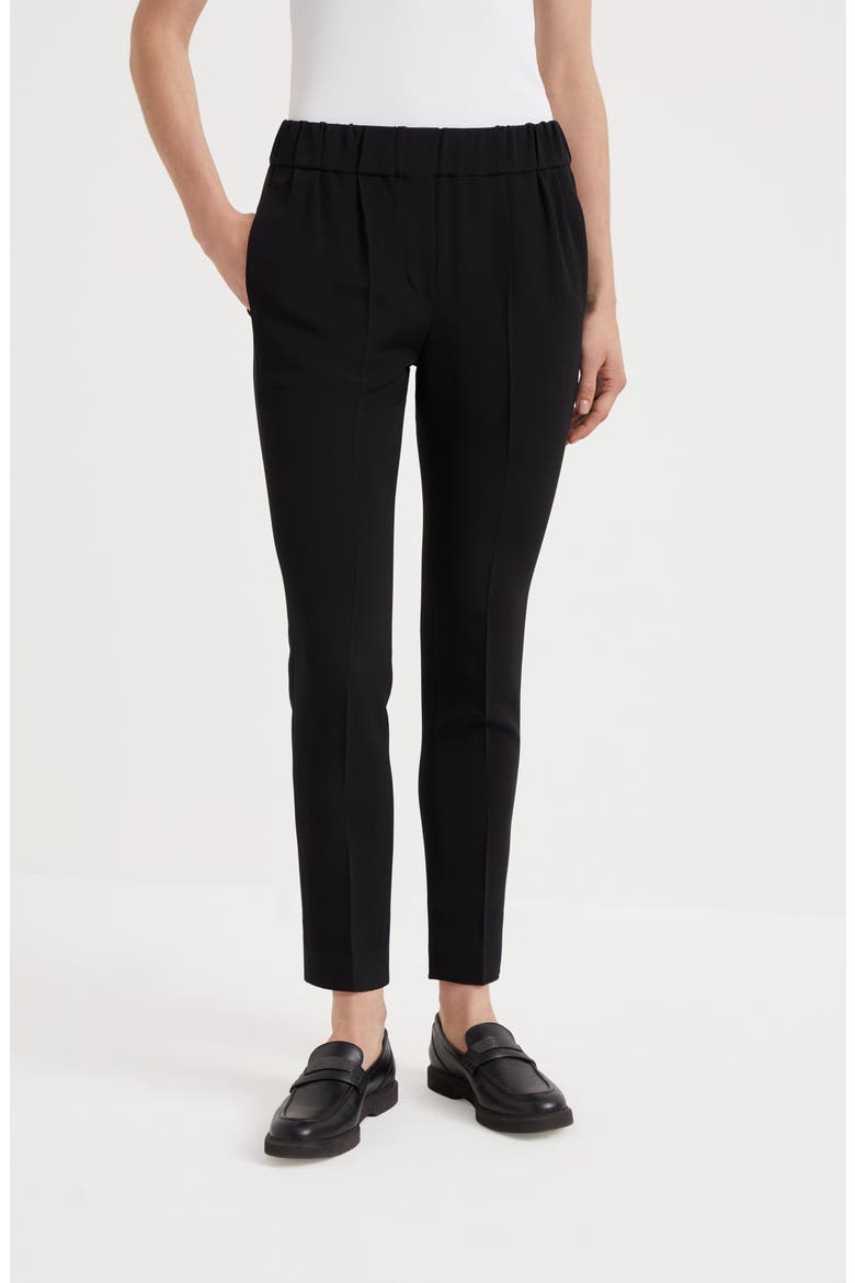Tailored Jogger trousers, Alternate, color, Black