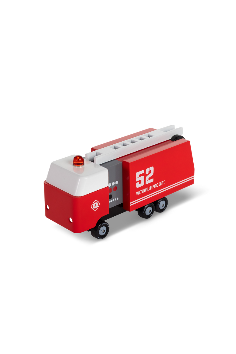 Fire Truck, Alternate, color, Red