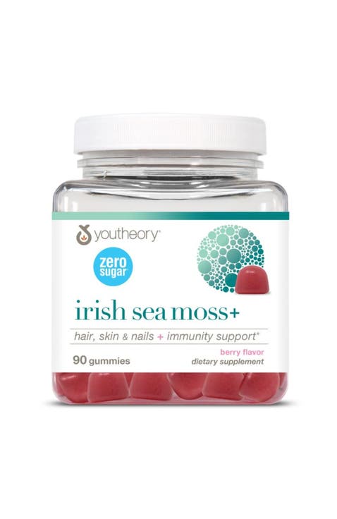 Zero Sugar Irish Sea Moss Gummy Supplement 90 Count
