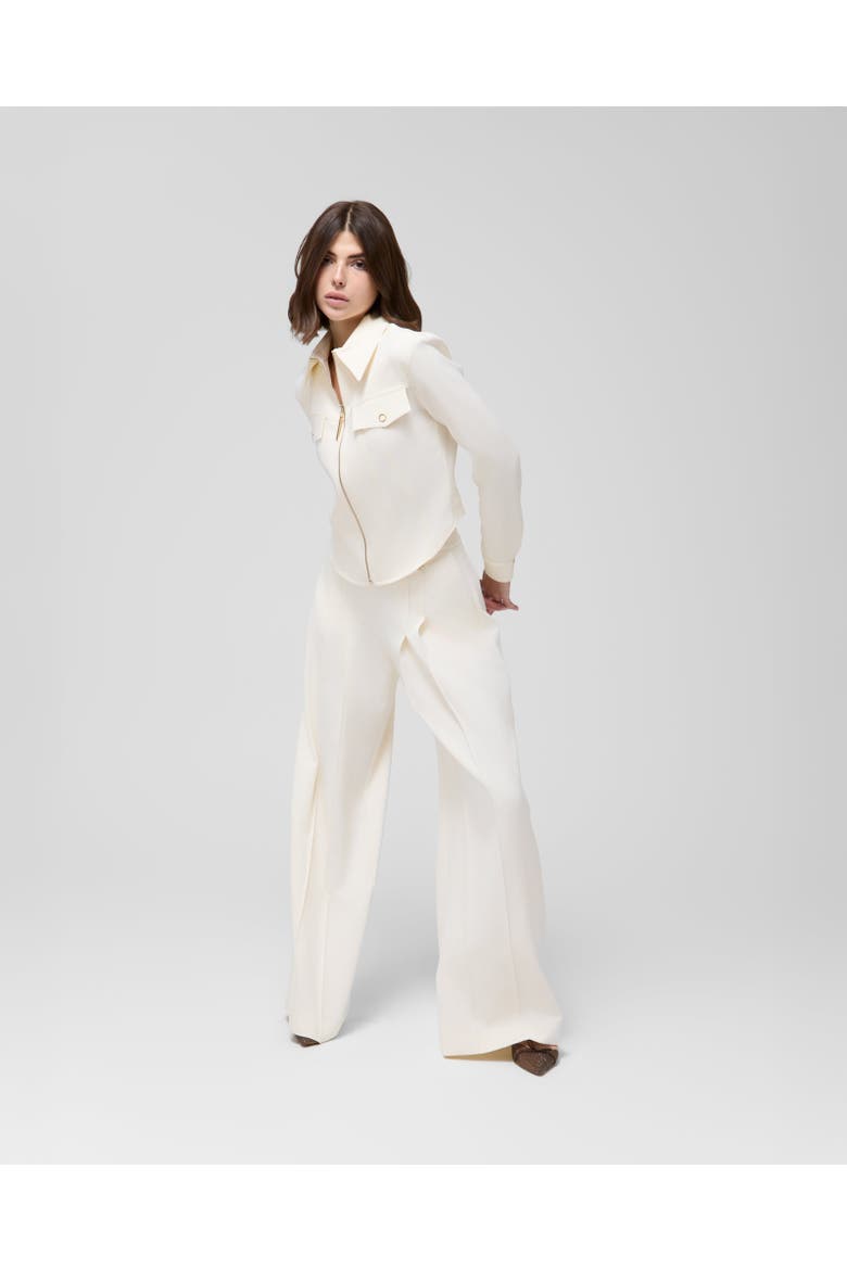 Blanca Crop Jacket, Alternate, color, Ivory