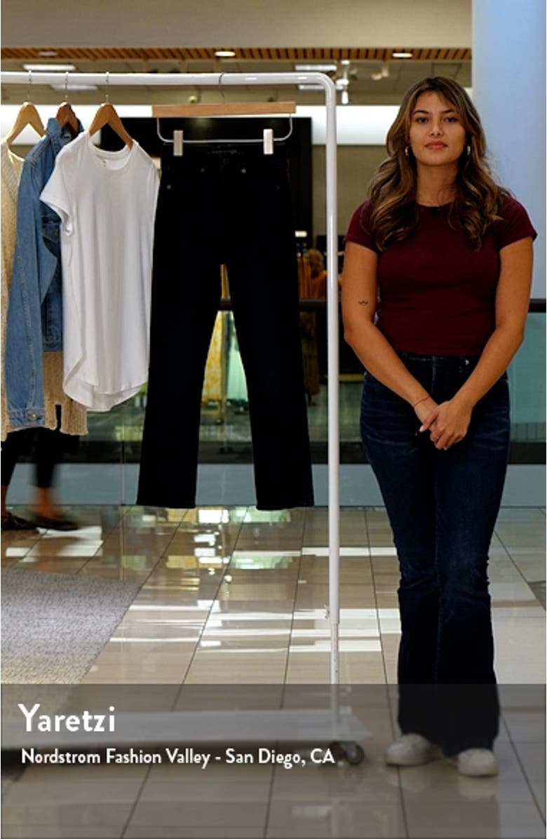 Carly High Waist Kick Flare Jeans, sales video thumbnail
