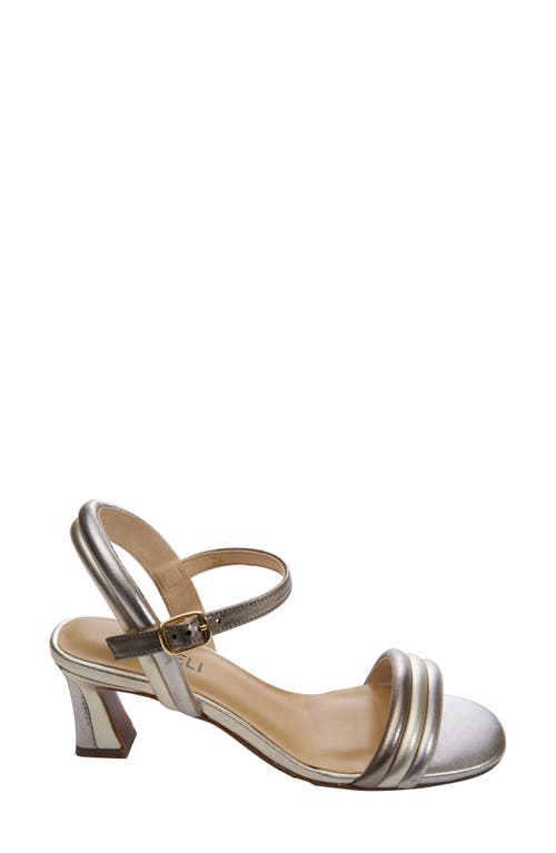 Vaneli Lashi Kitten Heel Sandal In Opal/mercury Multi