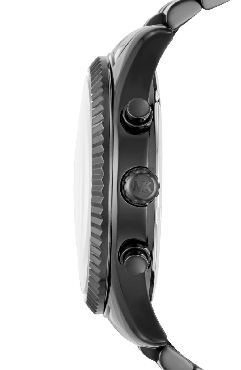 Michael Kors Lexington Bracelet Chronograph Watch, 44mm x 54mm, Alternate, color,