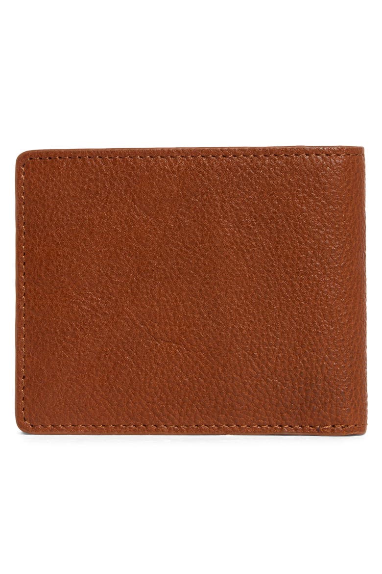 Leather Slimfold Wallet, Alternate, color, TAN