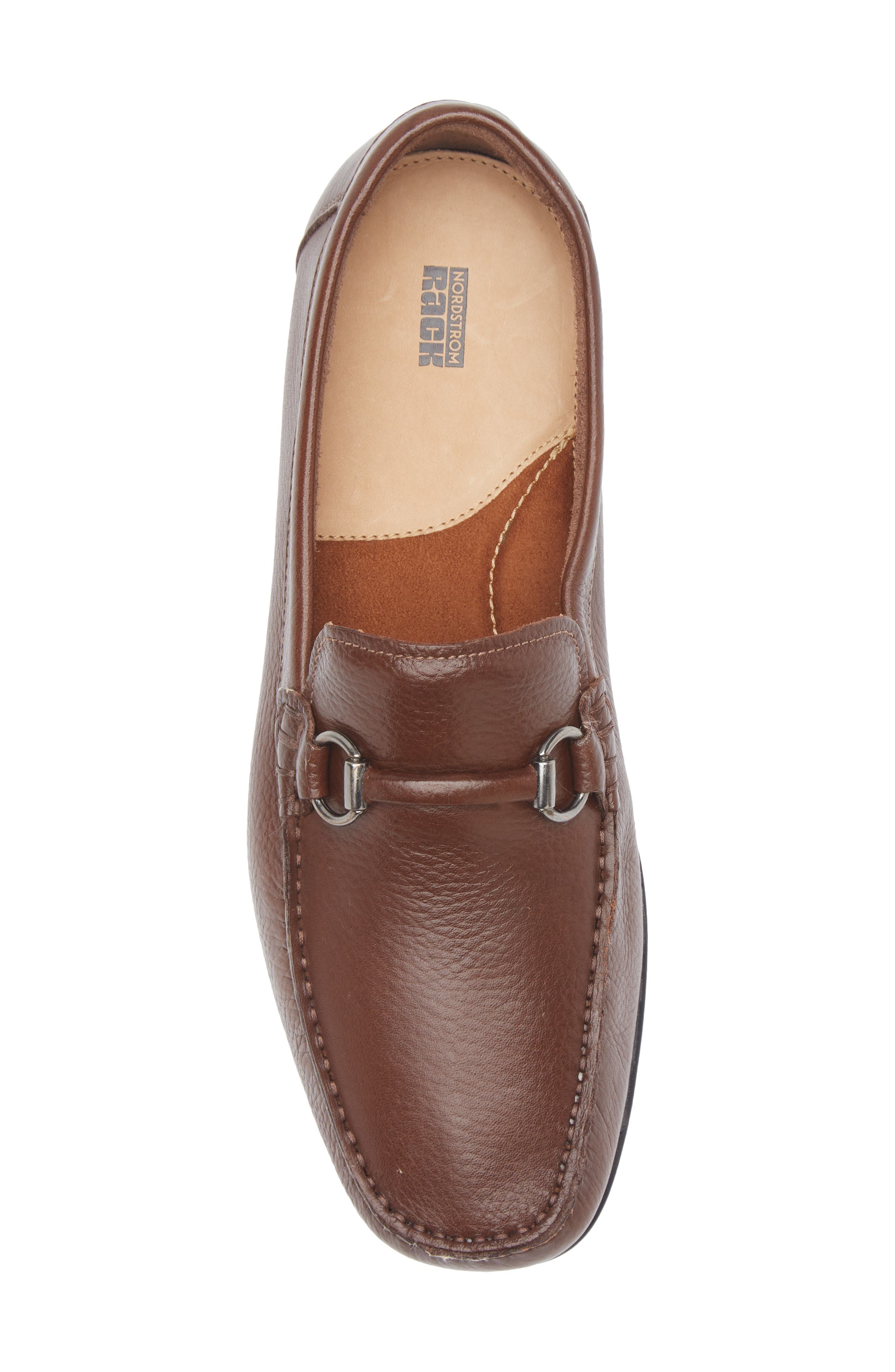 Leland Bit Driving Loafer, Alternate, color, CHOCOLATE LEATHER