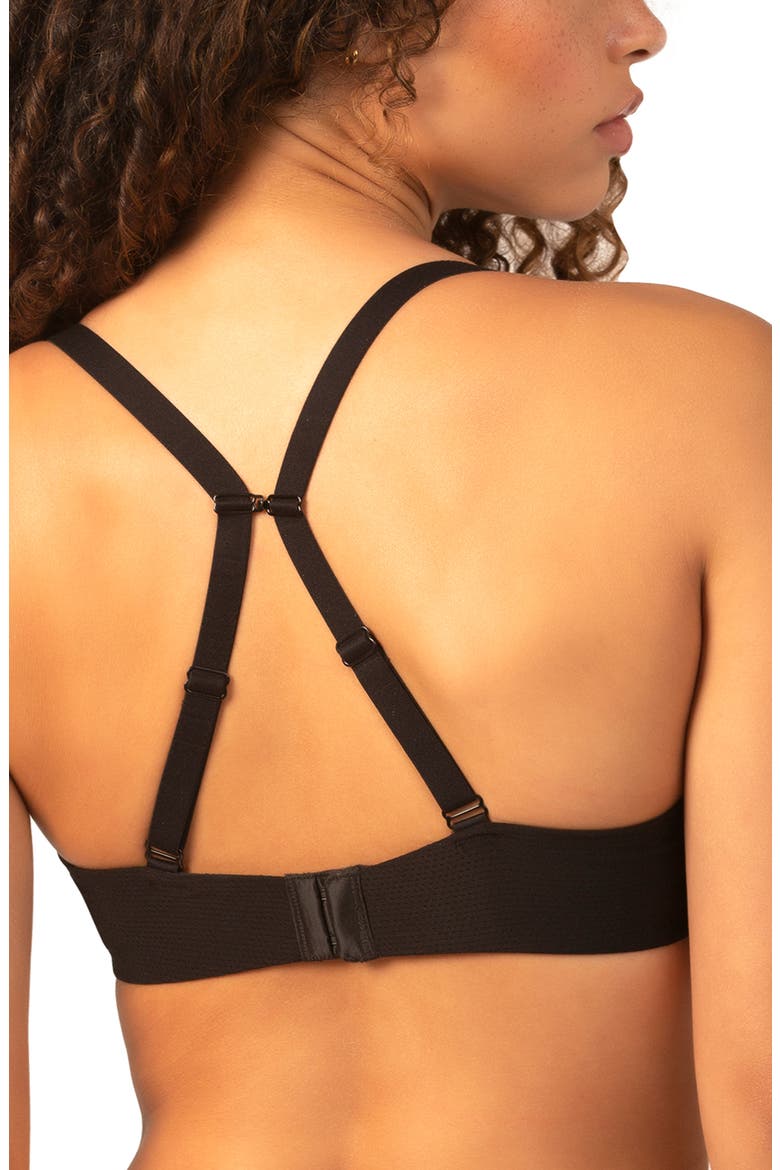 Versafit Underwire Contour Bra, Alternate, color, BLACK