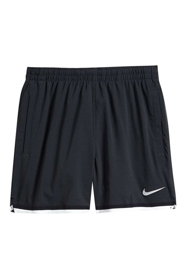 Kids' Dri-FIT Soccer Shorts, Main, color, OFF NOIR/ SUMMIT WHITE