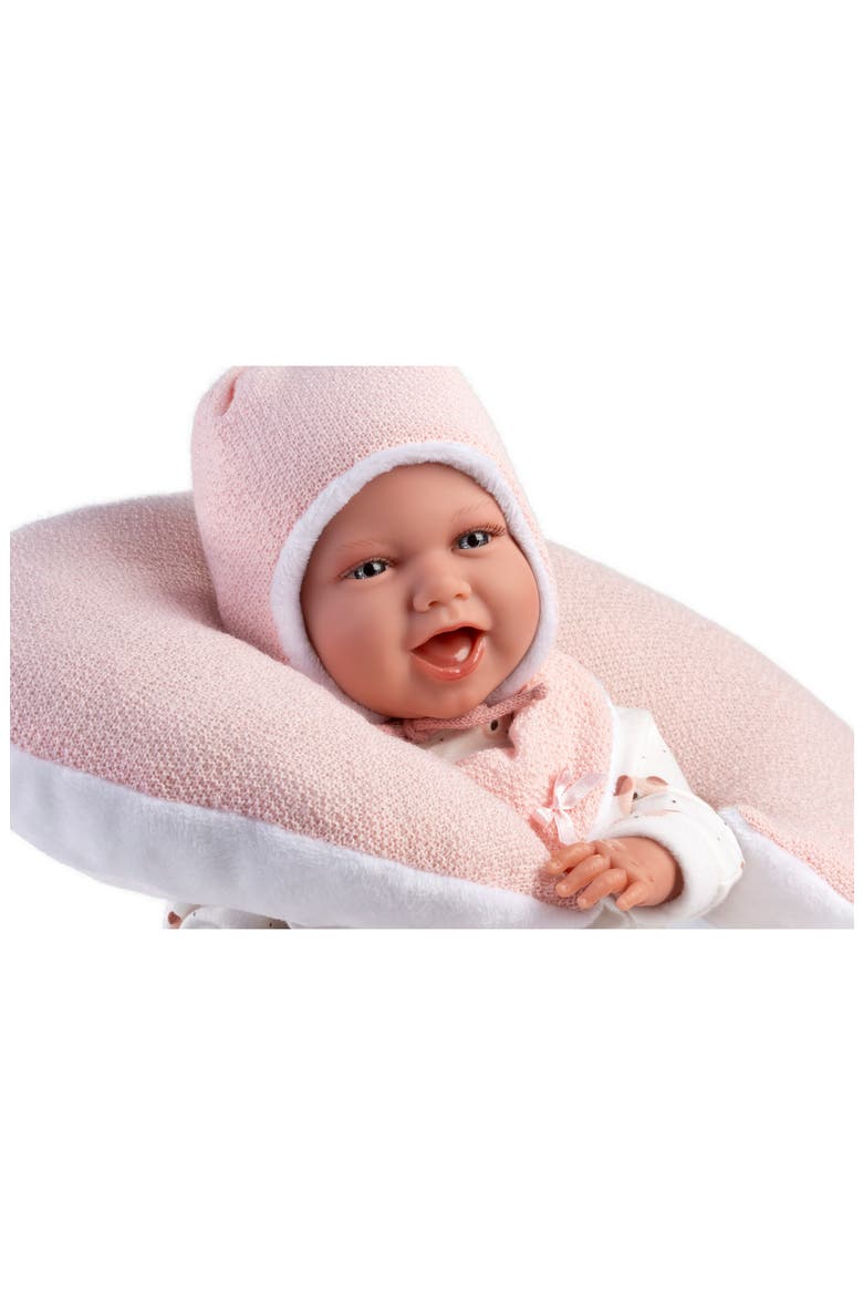 Mackenzie 16.5-Inch Laughing Articulated Newborn Doll, Alternate, color, MULTI
