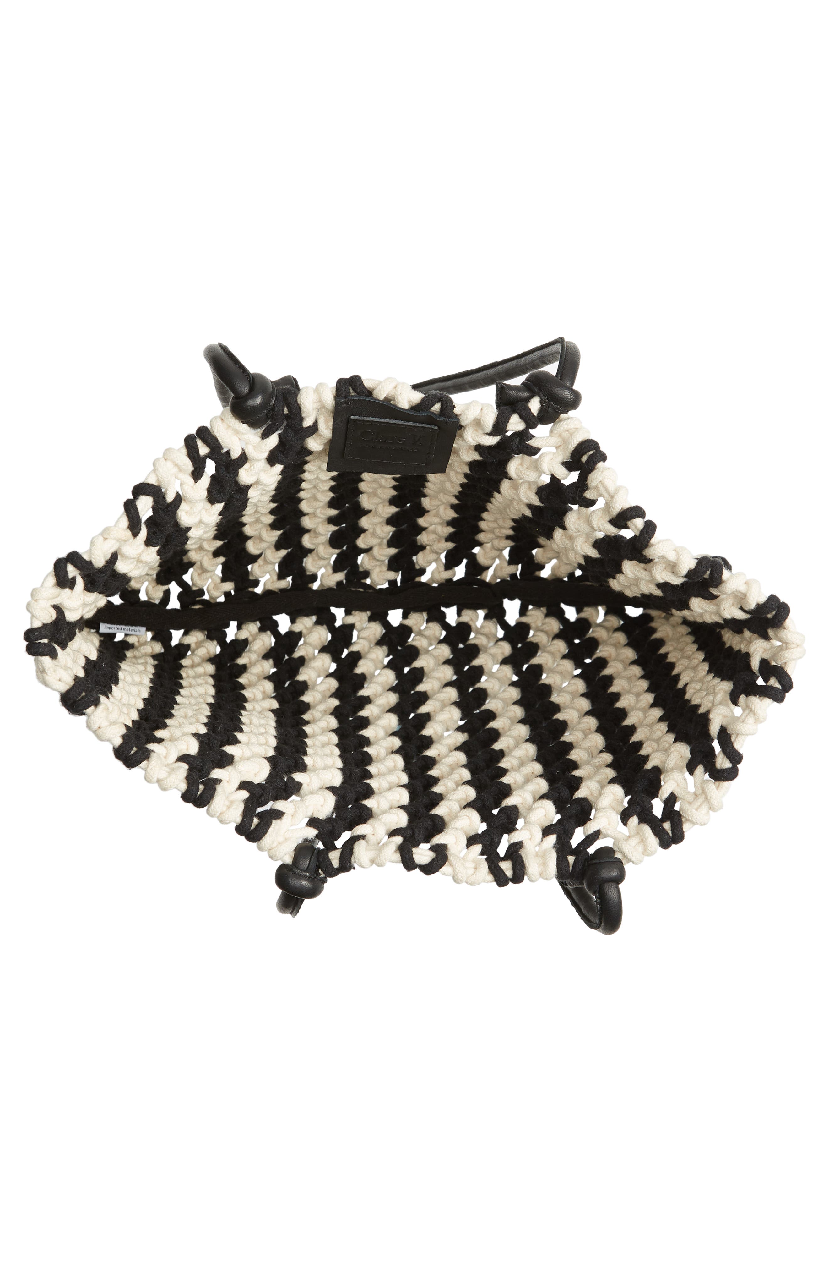 Clare V. Sandy Net Tote, Alternate, color, 