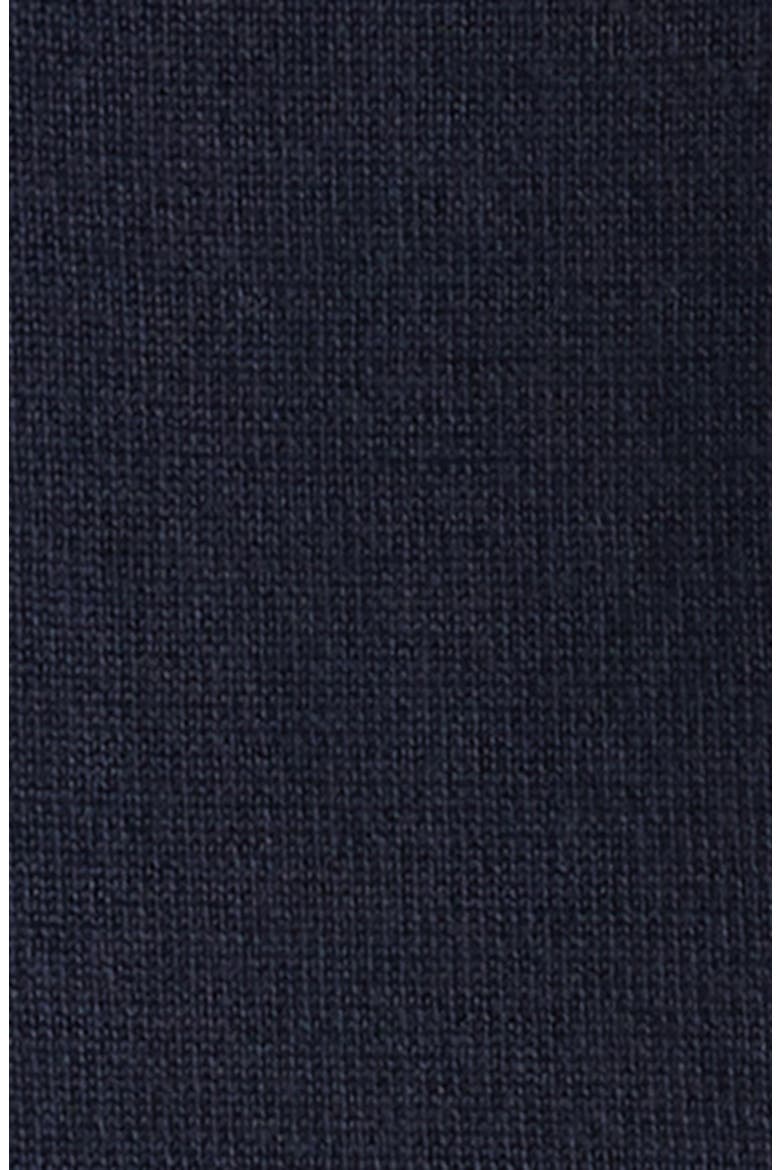 Insignia Crewneck Merino Wool Sweater, Alternate, color, NAVY