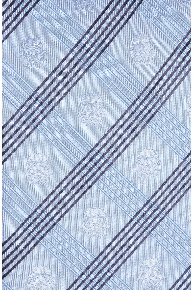 'Star Wars™ - Stormtrooper' Plaid Silk Tie, Alternate, color, BLUE