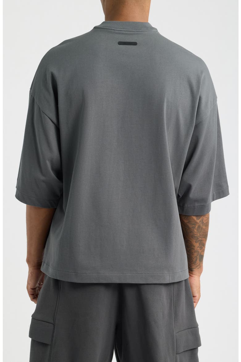 Merch Logo Cotton Graphic T-Shirt, Alternate, color, IRON GREY