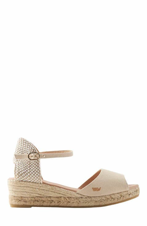 Cavall Canvas Espadrille Sandal Wedges