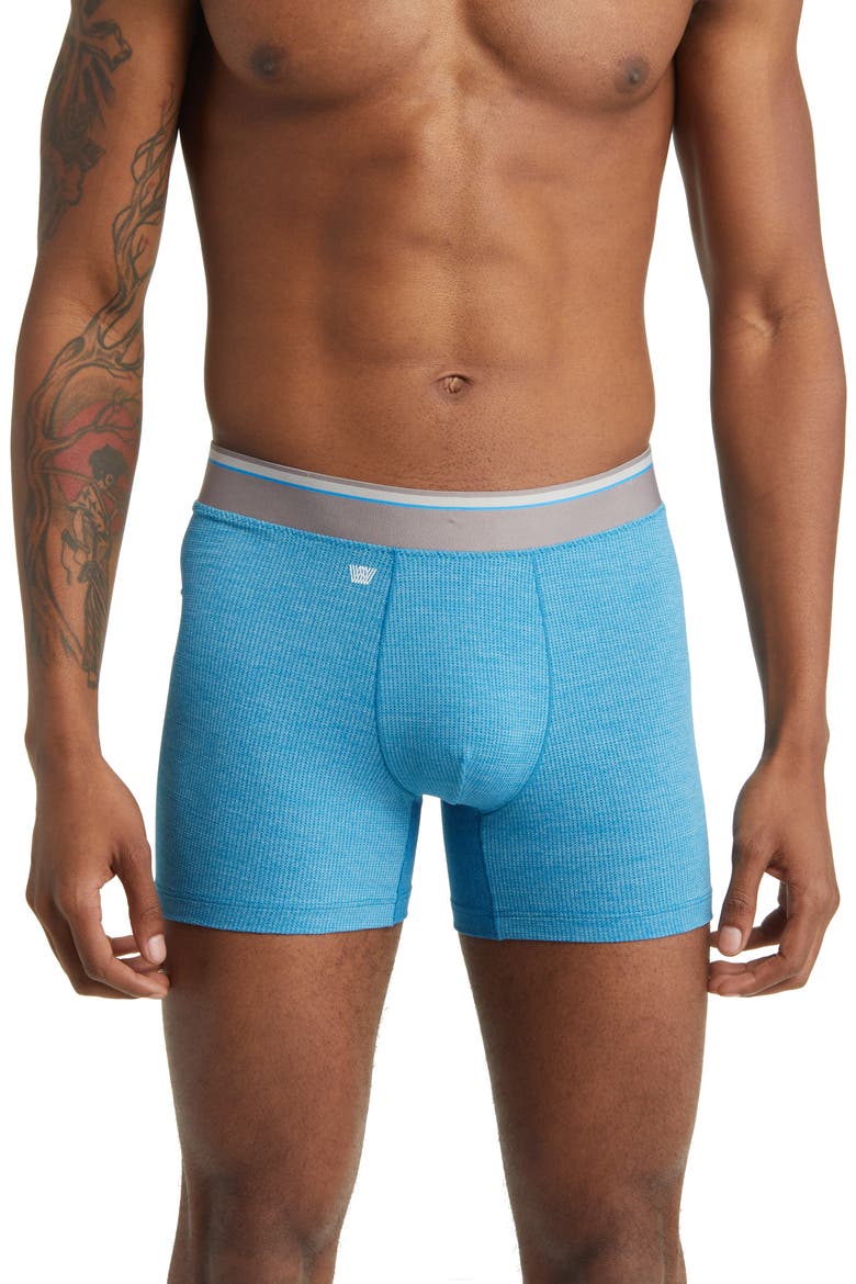AIRKNITx Performance Boxer Briefs, Main, color, CERULEAN