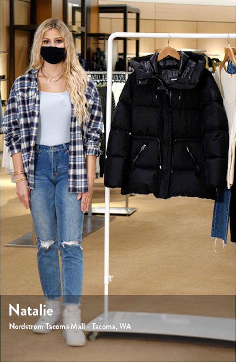 Freya Foil Shield Water-Repellent Hooded Down Jacket, sales video thumbnail