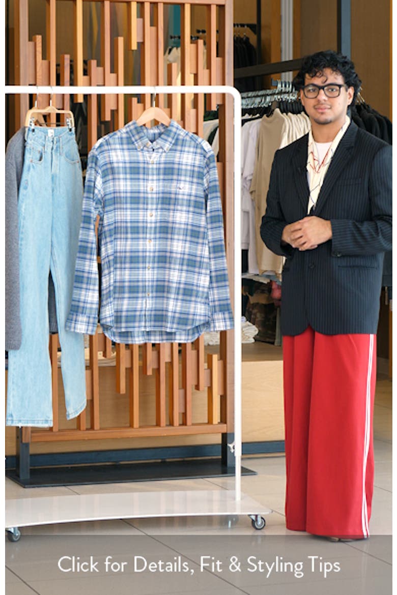 Great Point Plaid Stretch Flannel Button Down Shirt video