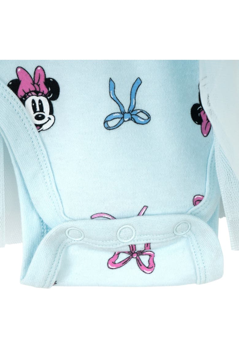 Minnie Mouse Tutu Bodysuit, Alternate, color, Minnie Mouse Blue