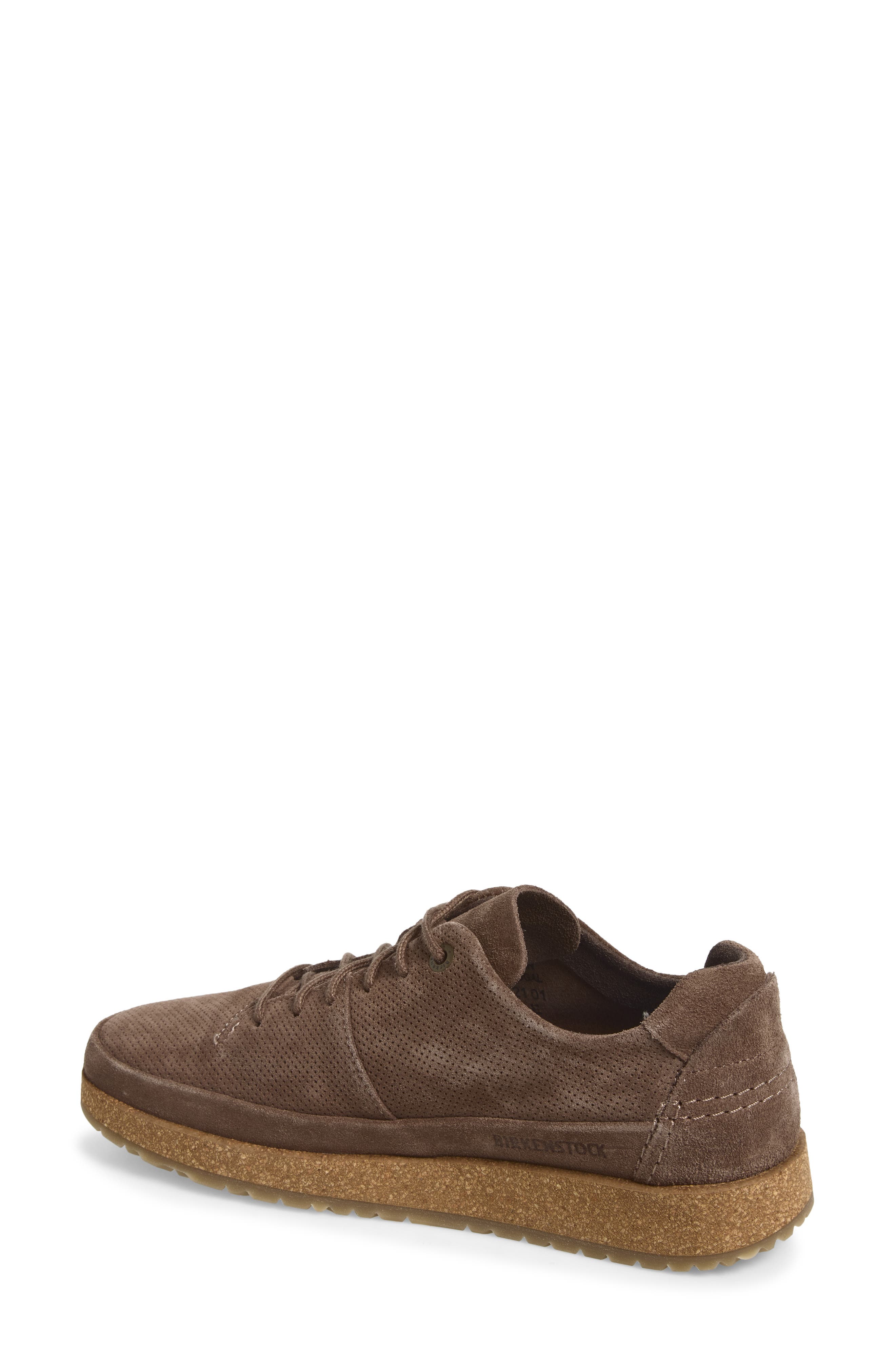 Honnef Embossed Suede Sneaker, Alternate, color, GRAY TAUPE