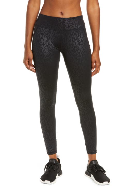 All Day High Waist Embossed Leggings