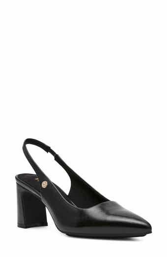 Bethie Faux Leather Slingback Pump