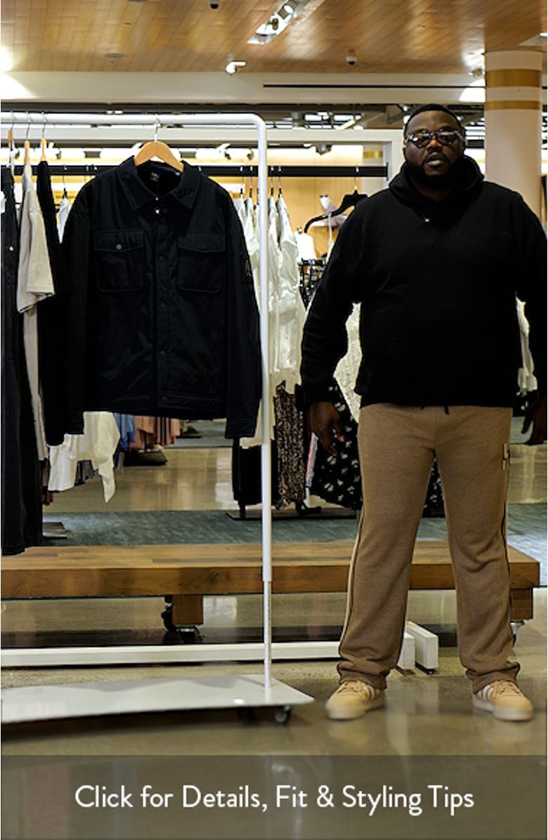 Jacque Bunny Water Resistant Faux Fur Lined Shirt Jacket, sales video thumbnail