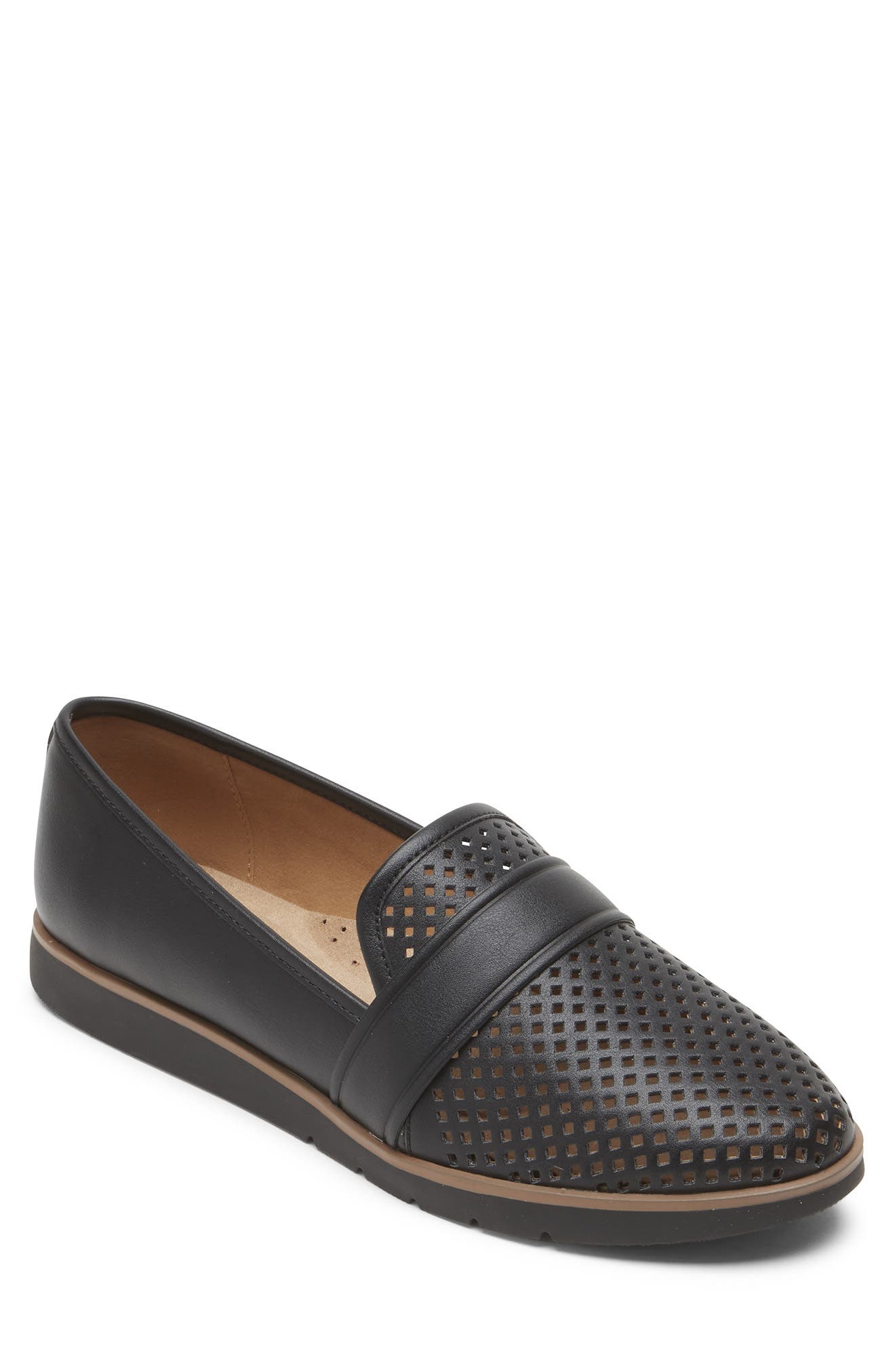Rockport Stacie Perforated Loafer, Main, color, 