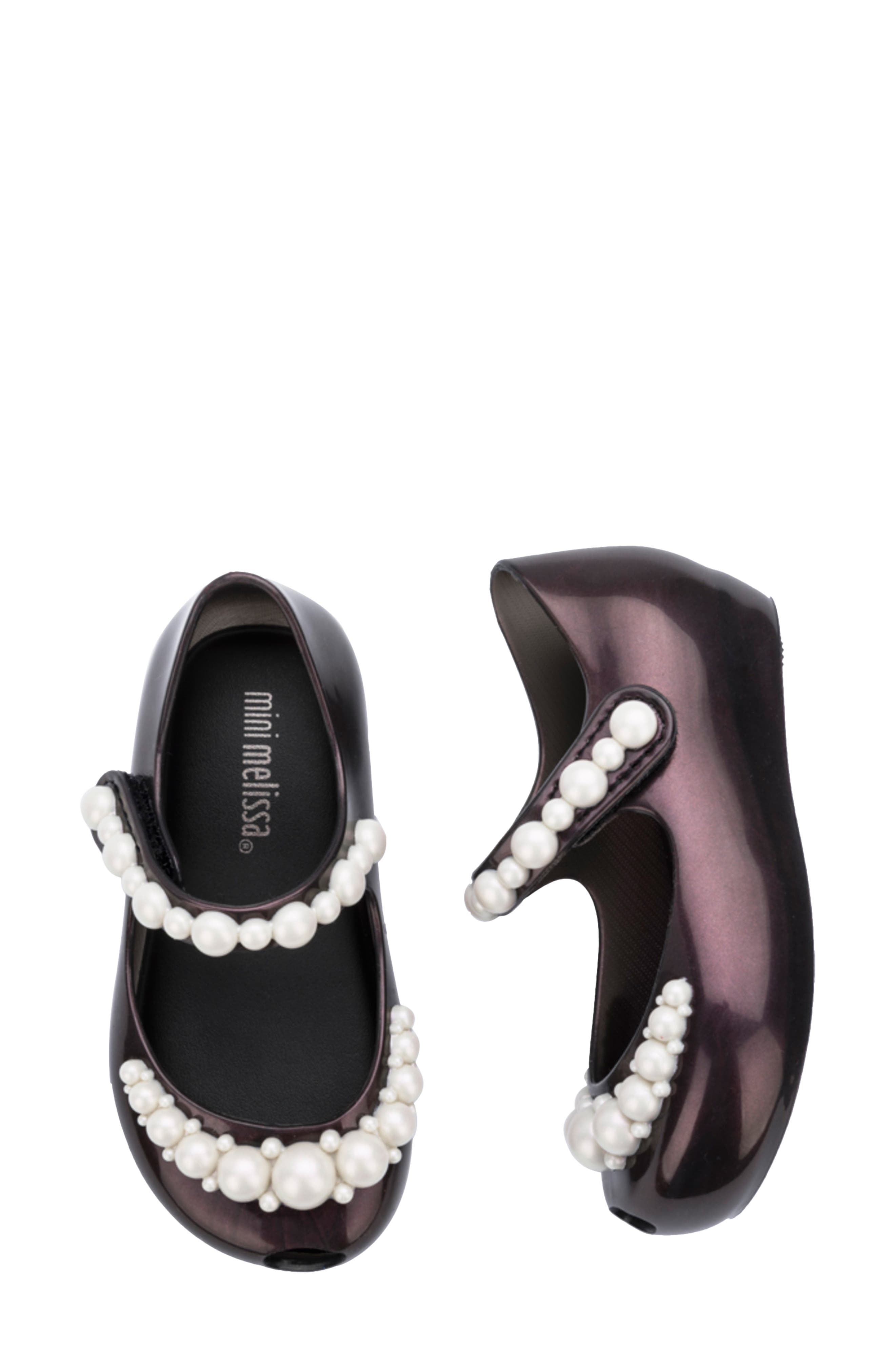 Mini Melissa Ultragirl Girly Mary Jane Flat, Alternate, color, 