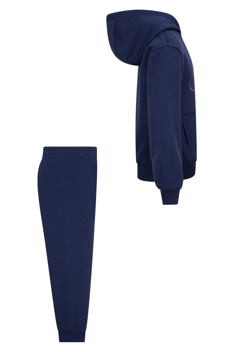 Kids' Futura Wrap Hoodie & Pull-On Pants Set, Alternate, color, MIDNIGHT NAVY