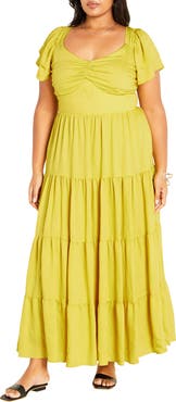 City Chic Ariella Tiered Dress