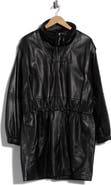 Helmut Lang Leather Drawstring Waist Jacket