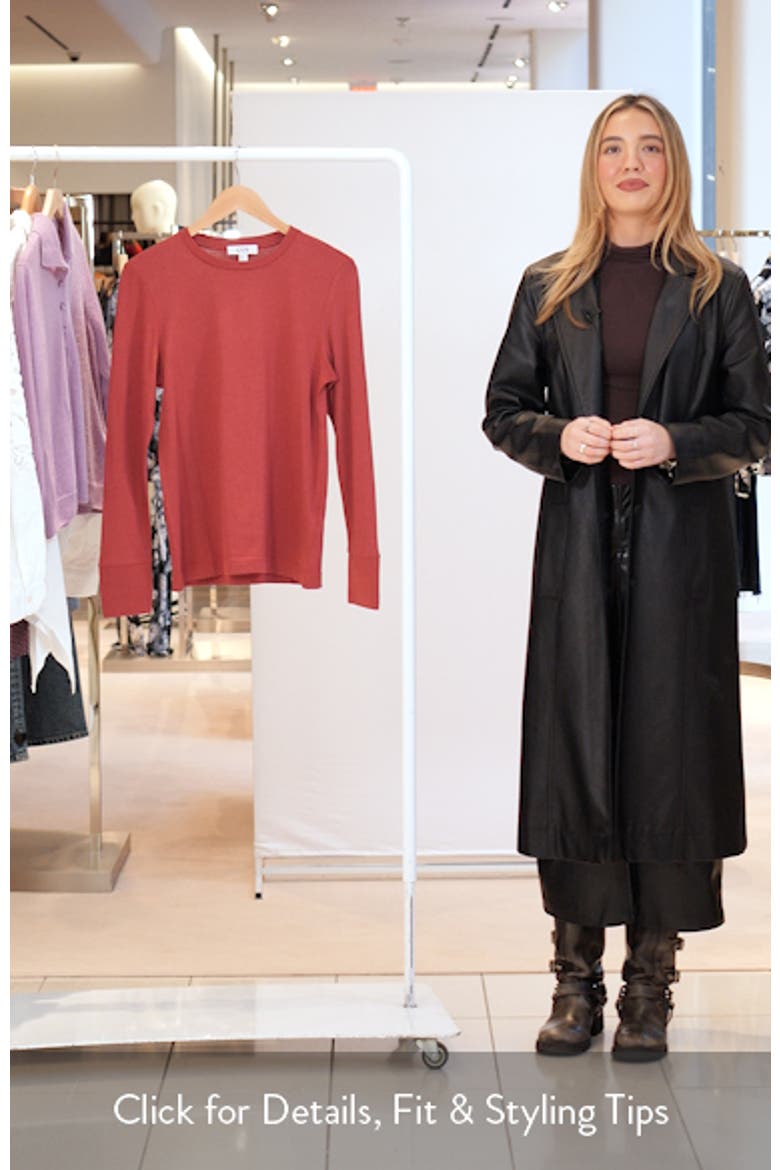 Cotton & Modal Long Sleeve T-Shirt video