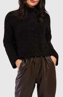 Juno Mock Neck Chenille Sweater