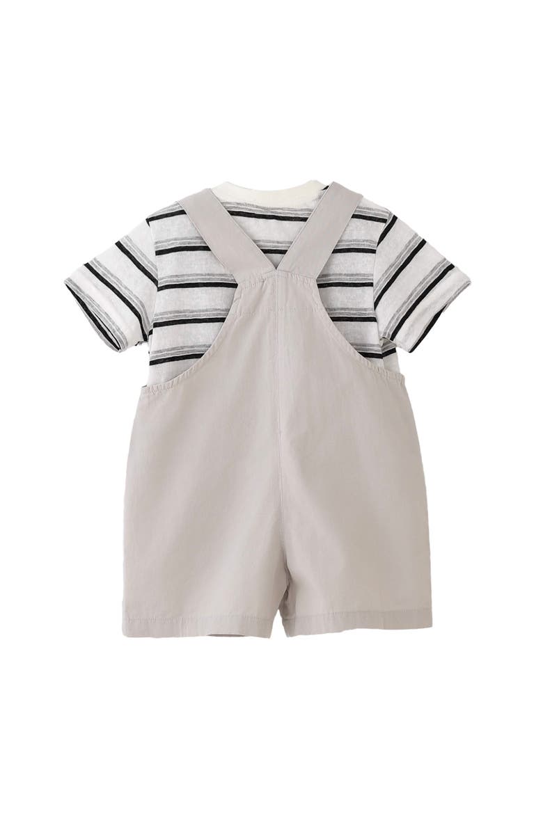 Animal Overall Set, Alternate, color, Beige