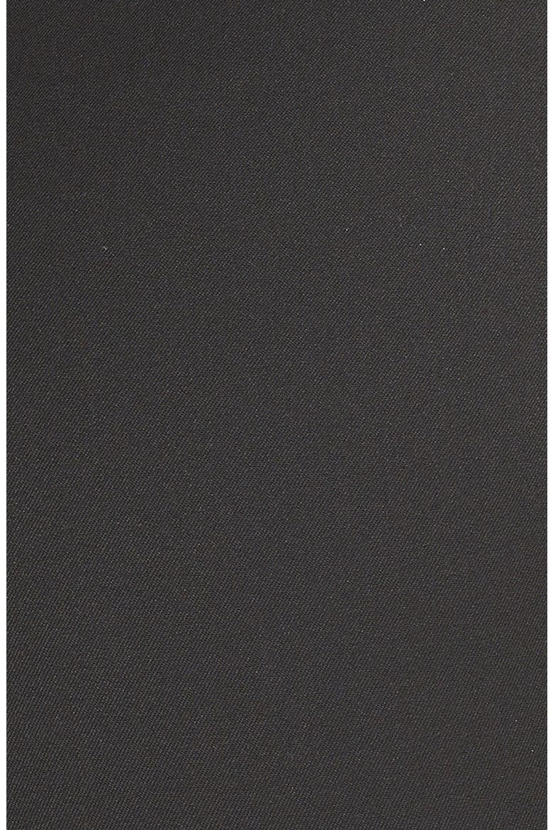 Side Zip Stretch Twill Pants, Alternate, color, RICH BLACK