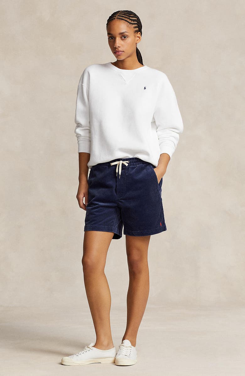 Polo Ralph Lauren Arctic Fleece Sweatshirt, Alternate, color, White