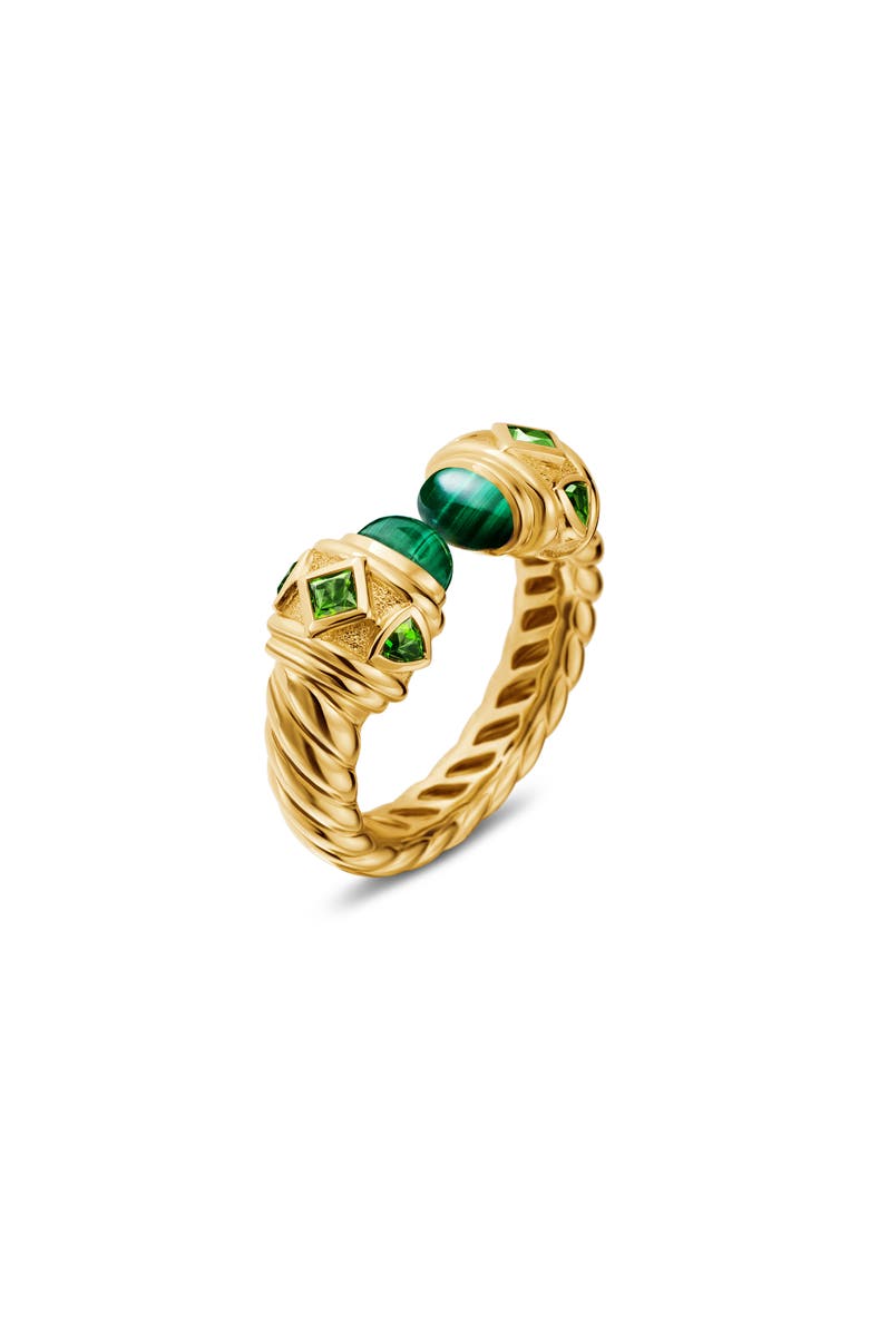 David Yurman Renaissance Color Ring, Alternate, color, 18K Yellow Gold