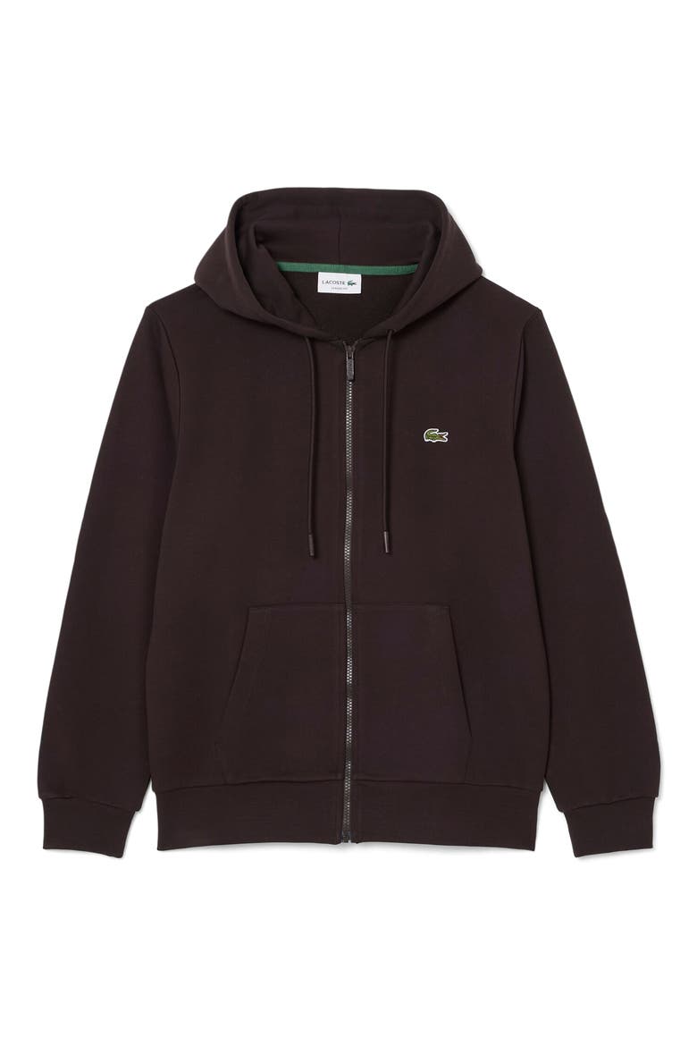 Lightweight Cotton Fleece Zip Hoodie, Main, color, BUFFALO
