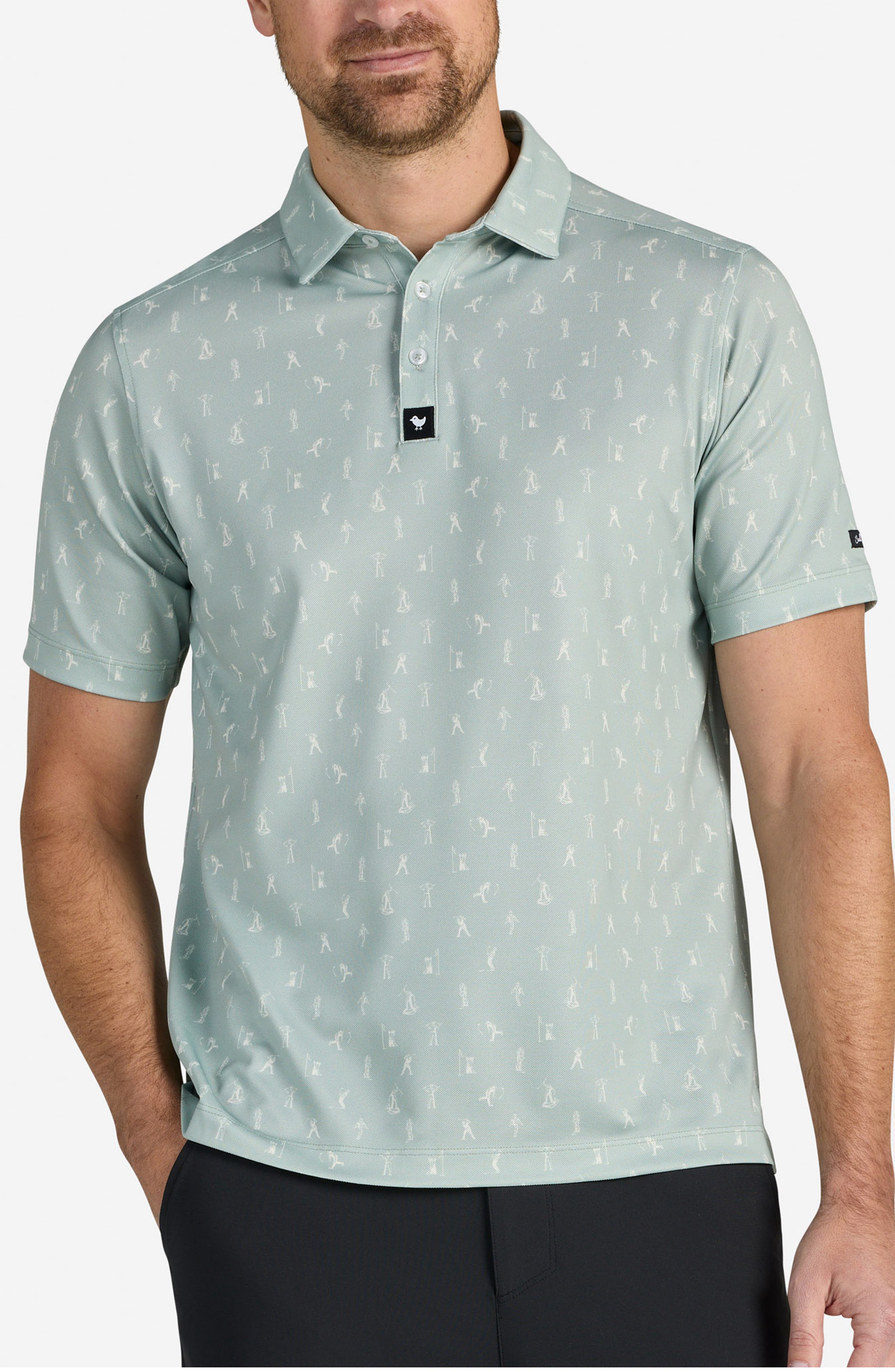 Range Monster Tech Pique Polo