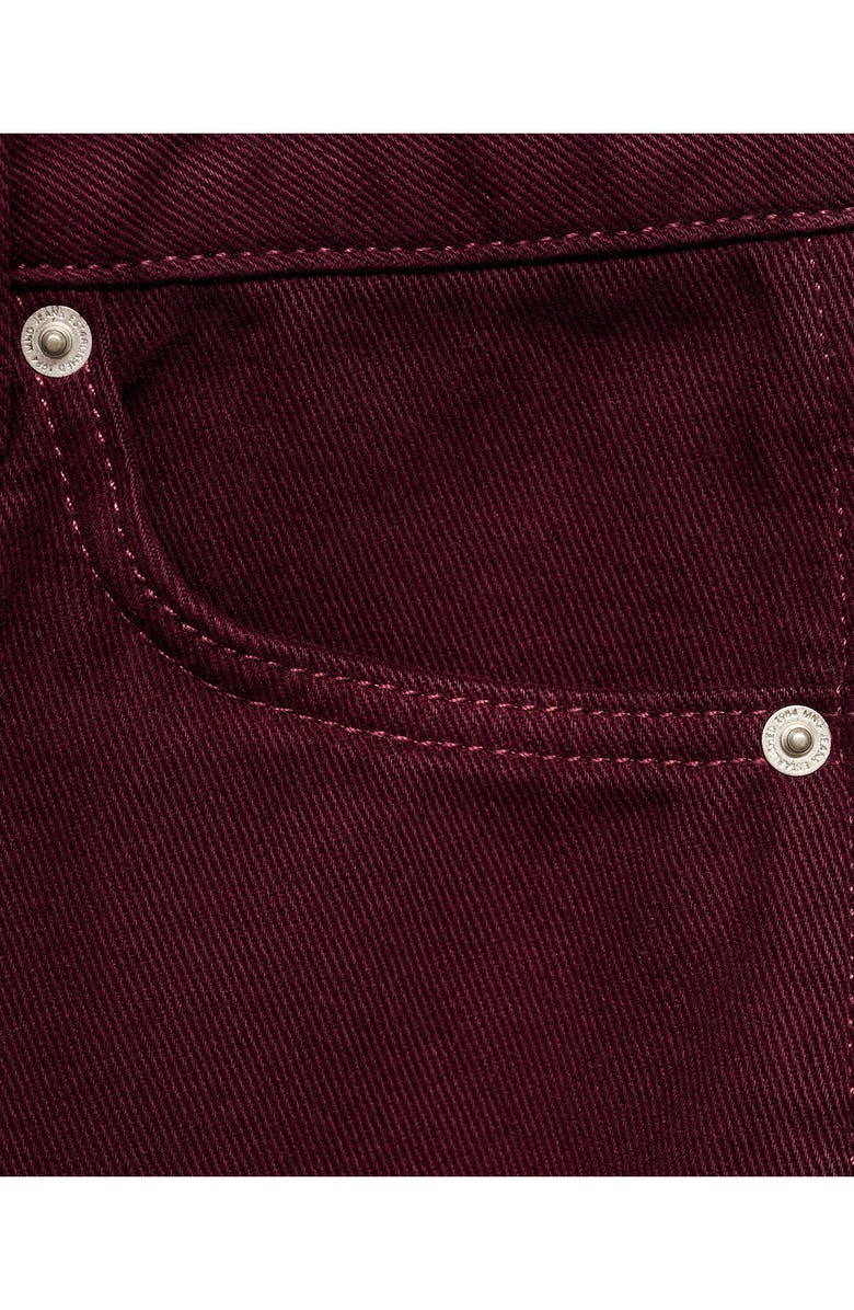 MANGO High Waist Balloon Jeans, Alternate, color, Wine