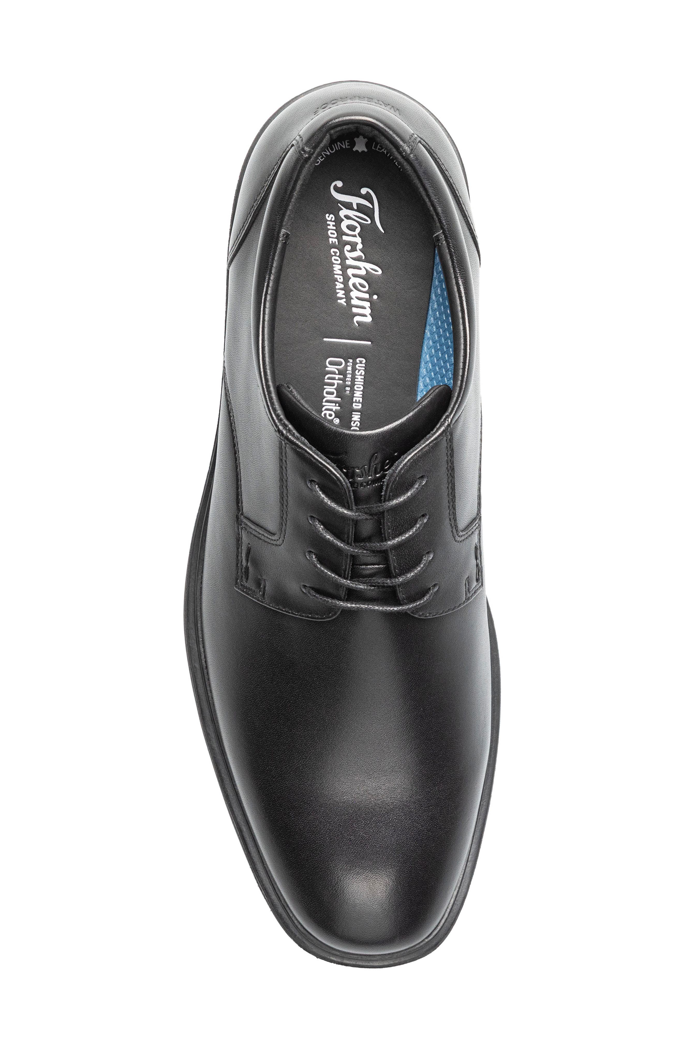 Forecast II Waterproof Plain Toe Oxford, Alternate, color, BLACK