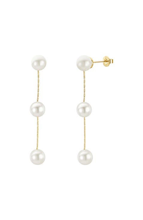 Lilly Pearl Drop Earrings