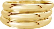 Murkani Vintage Wave Ring (Set of 3) 6