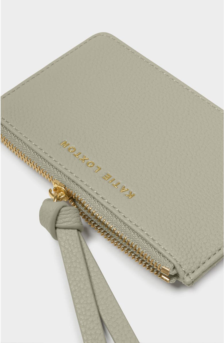 Katie Loxton Hallie Coin and Cardholder, Alternate, color, Green Mist
