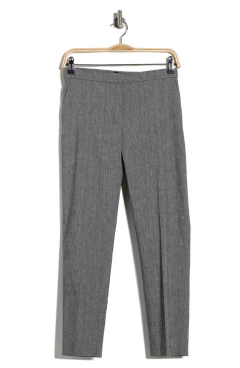 Treeca Linen Blend Crop Pants