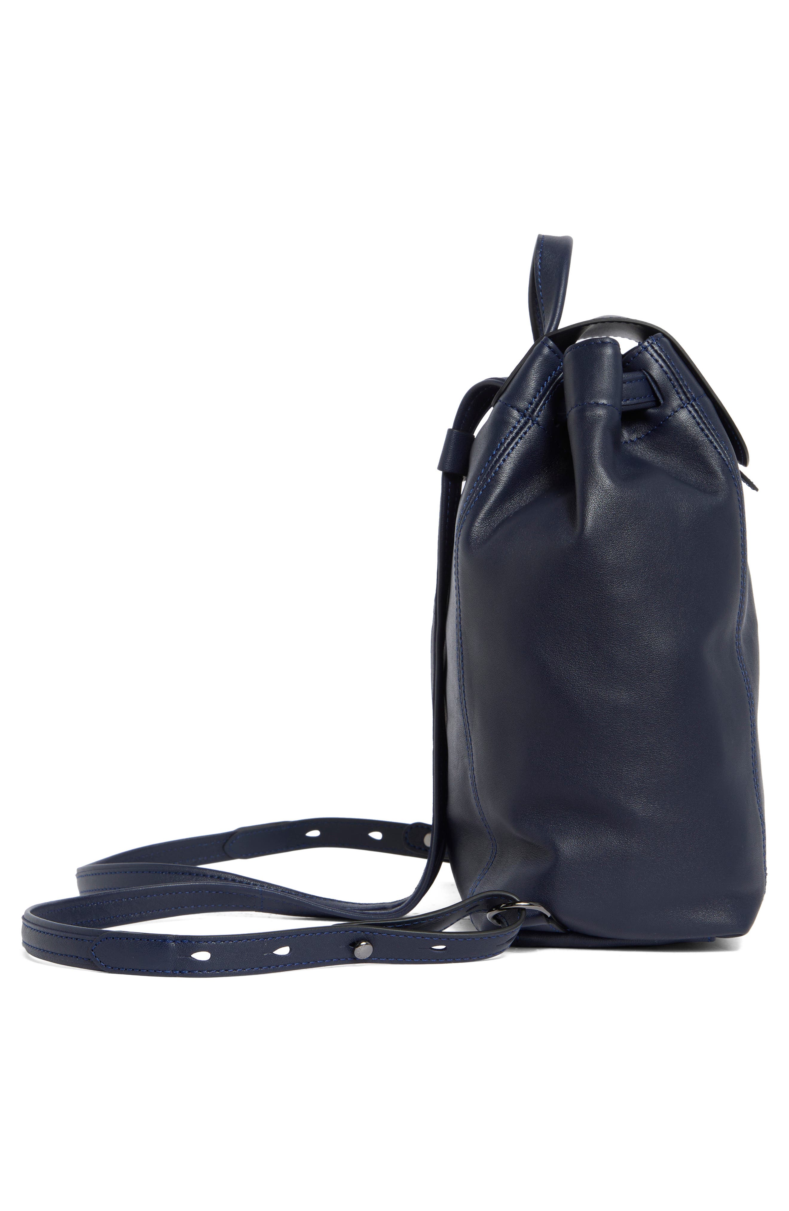 Longchamp Lightweight Backpack, Alternate, color, Navy