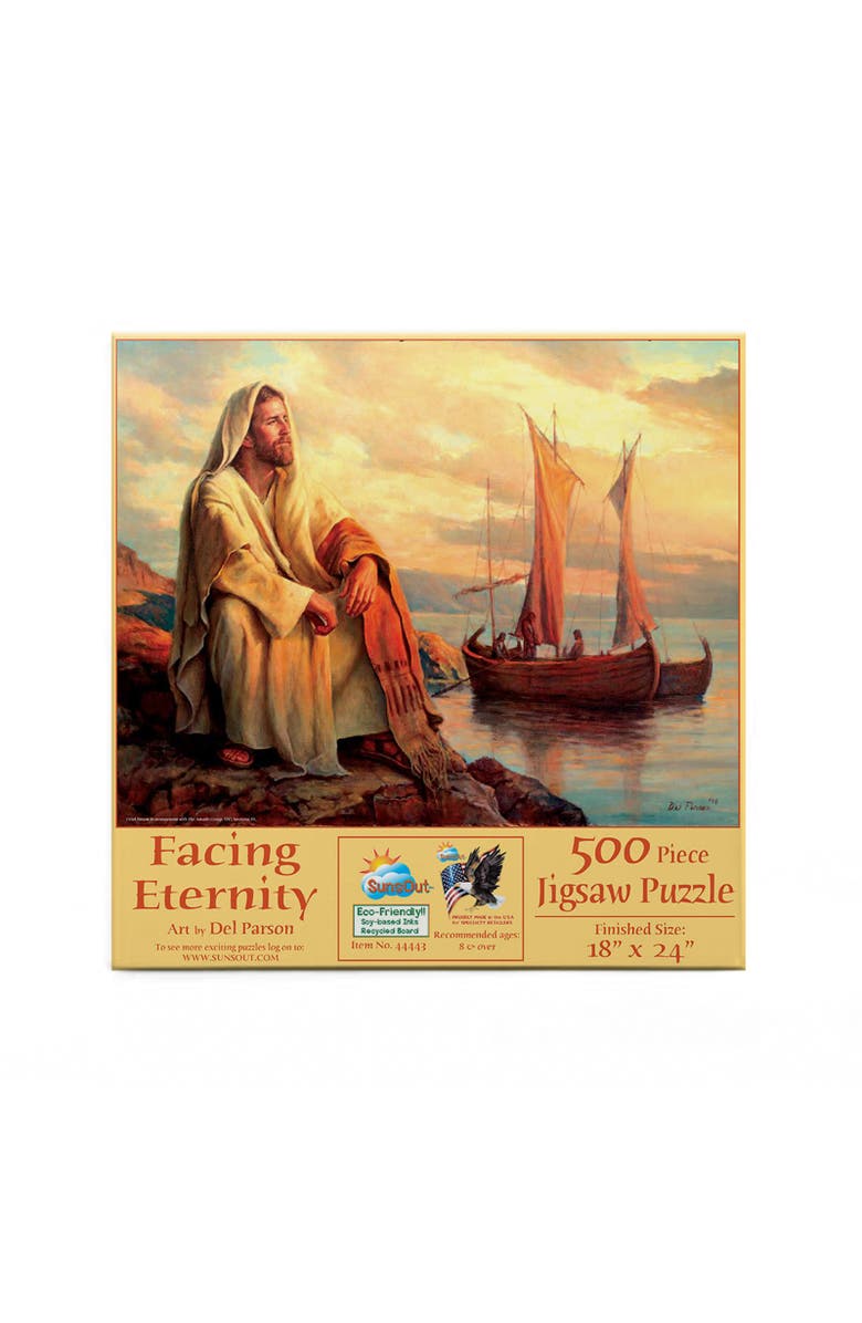 Sunsout Facing Eternity 500 piece Jigsaw Puzzle for Adults, Alternate, color, Multicolor